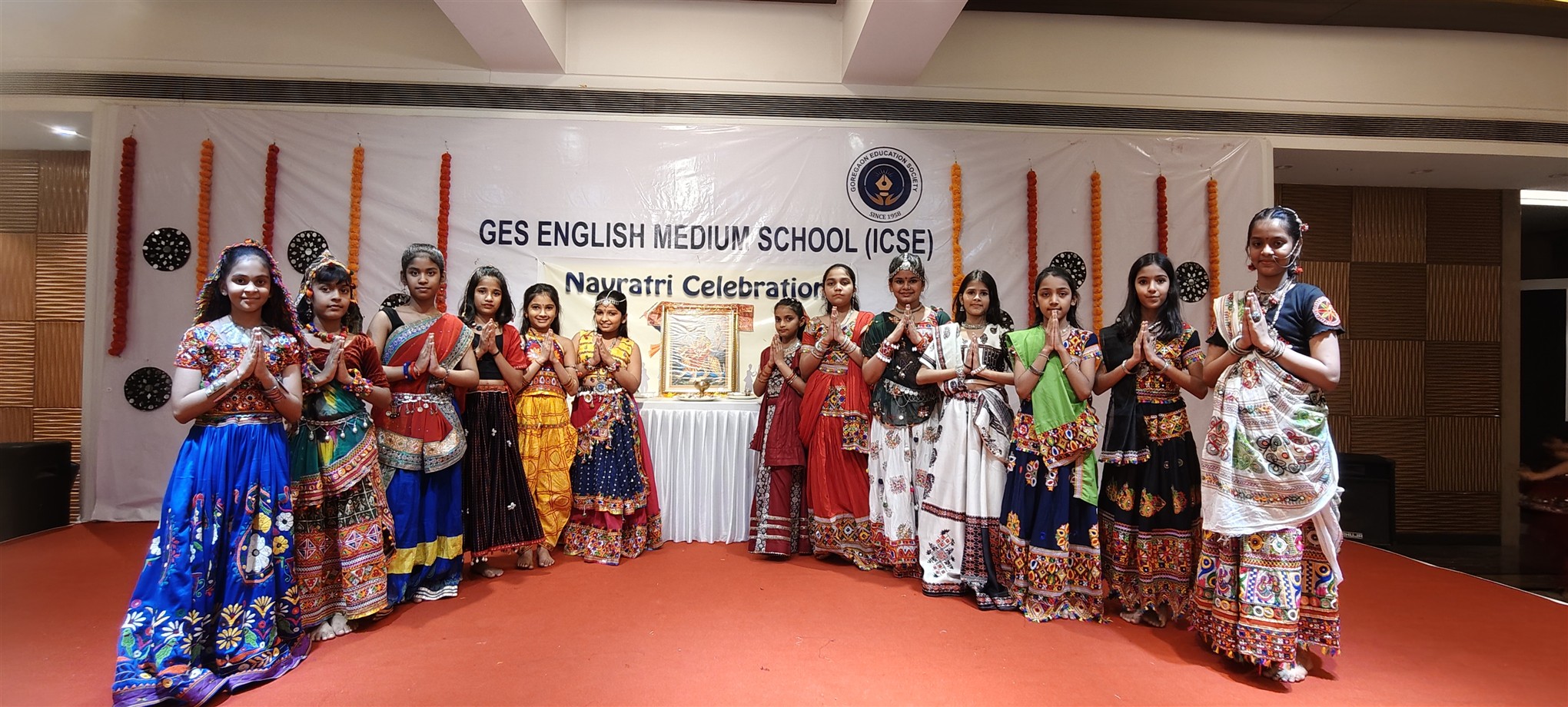 Navratri Celebration â€“ GES English Medium School campus life